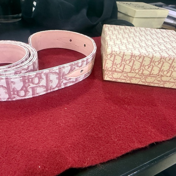 Vintage Oblique Monogram Belt Set with Gold & Silver CD Buckles - Picture 5 of 8